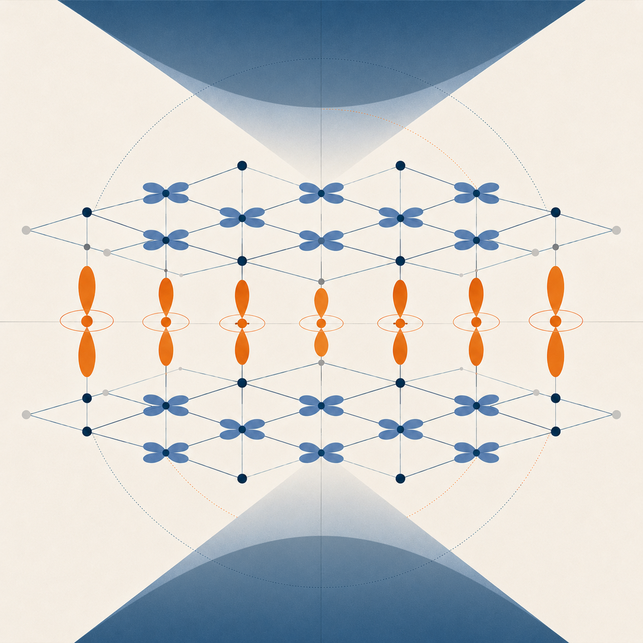 Superconductivity from doping symmetric mass generation insulators: application to La₃Ni₂O₇ under pressure
