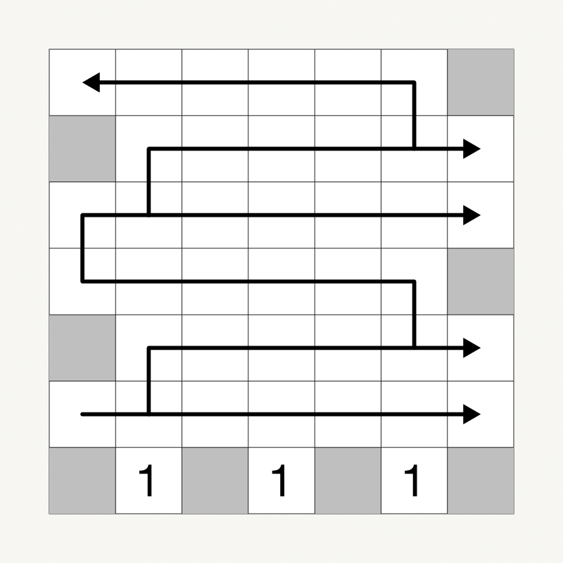 Image for the paper "Maximum percolation time in two-dimensional bootstrap percolation"